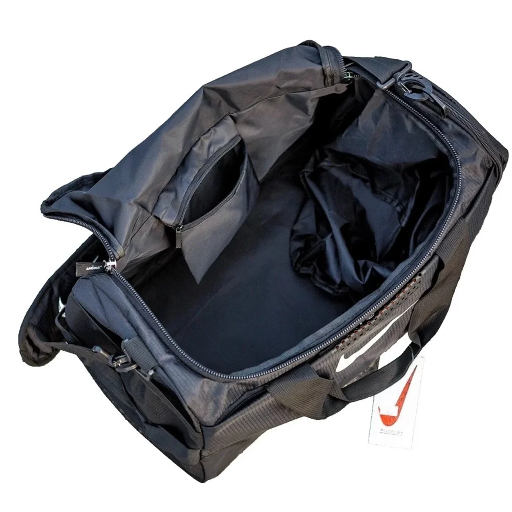 Nike Black Duffel Gym Bag